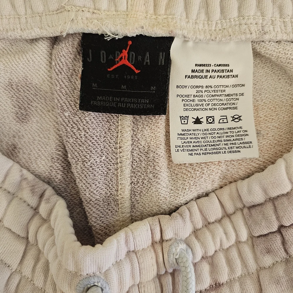 Air‎ Jordan Sport DNA Tie Dye Men's Sweatpants Plum Fog Streetwear Athleisure